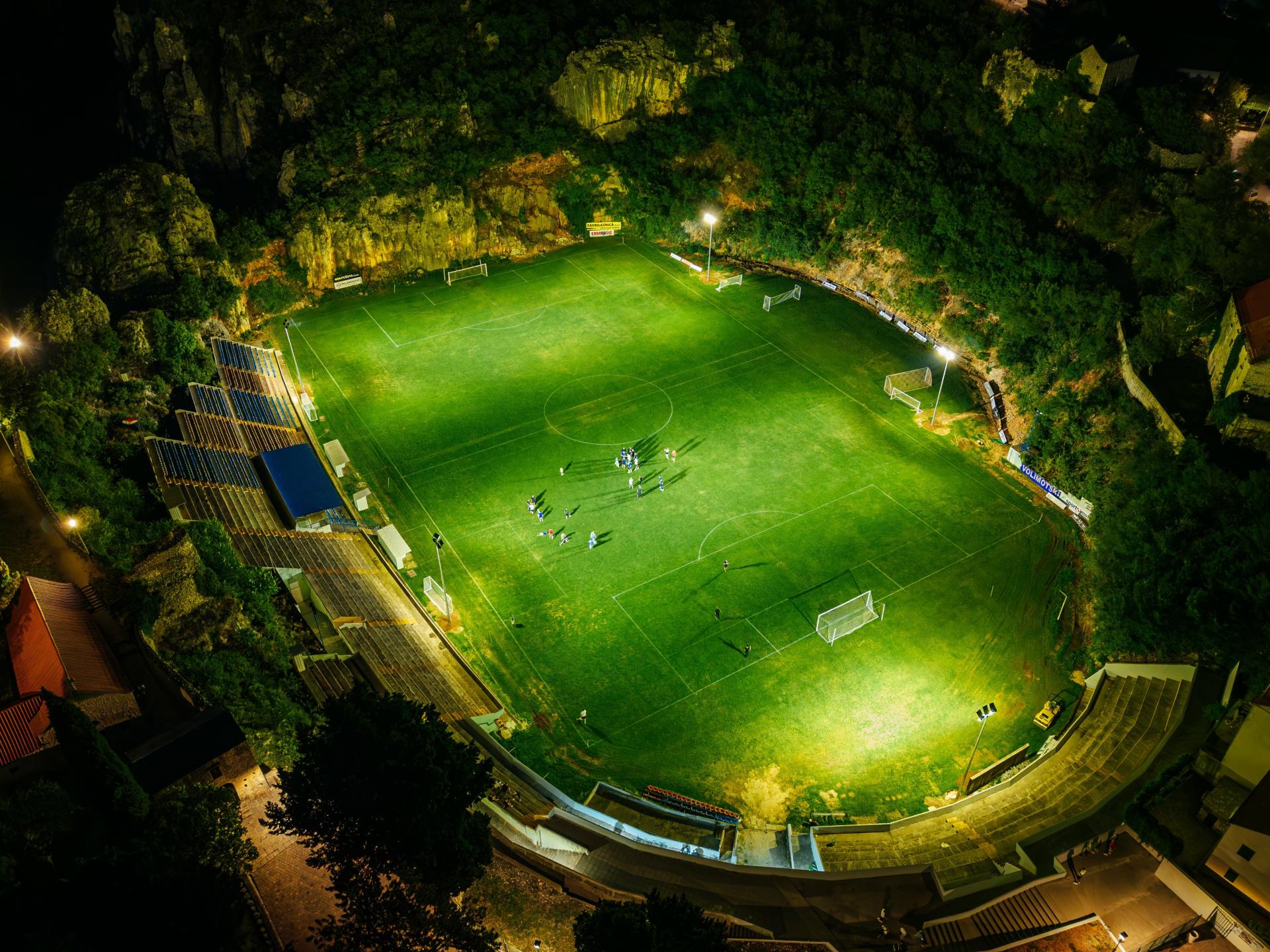 Kakav prizor iz Imotskog! Čuveni stadion, jedan od deset najljepših na svijetu, po prvi put je zablistao u ovom izdanju