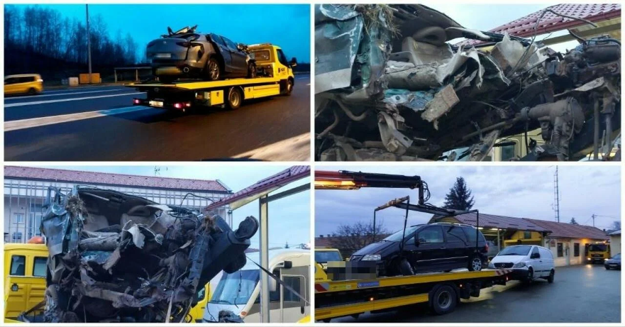 Strašna prometna nesreća na A1: u sudaru kombija i osobnog automobila poginule tri osobe, 12 ozlijeđenih