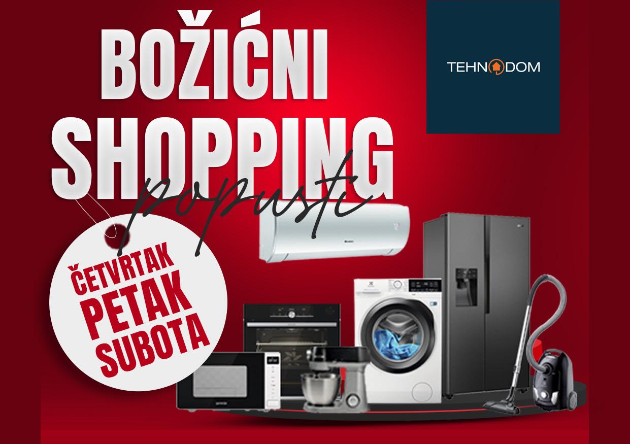 Božićni shopping u Tehnodomu: Tri dana najnižih cijena