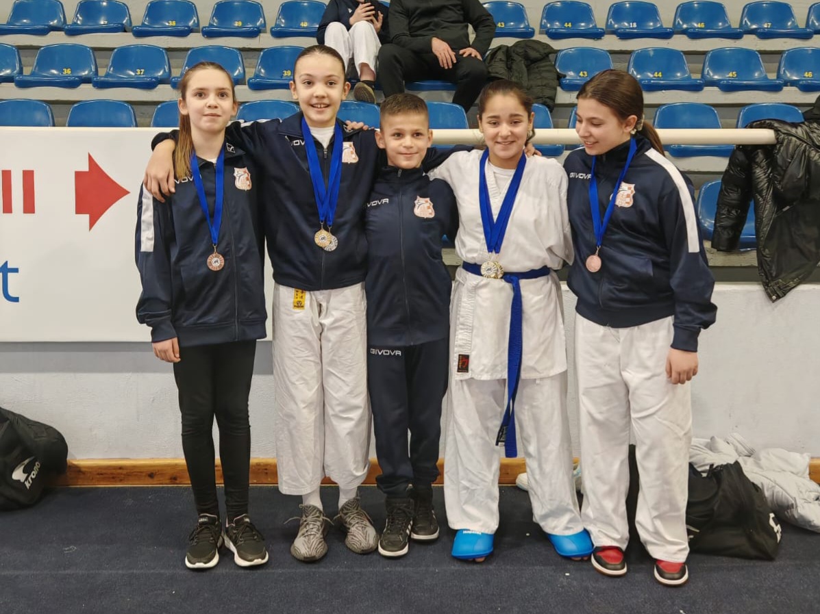 Karate klub Grude uspješan na 1. kolu lige Regije Hercegovina