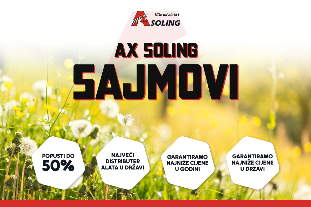 PAŽNJA, PAŽNJA!!! AX Soling proljetni sajmovi su tu!